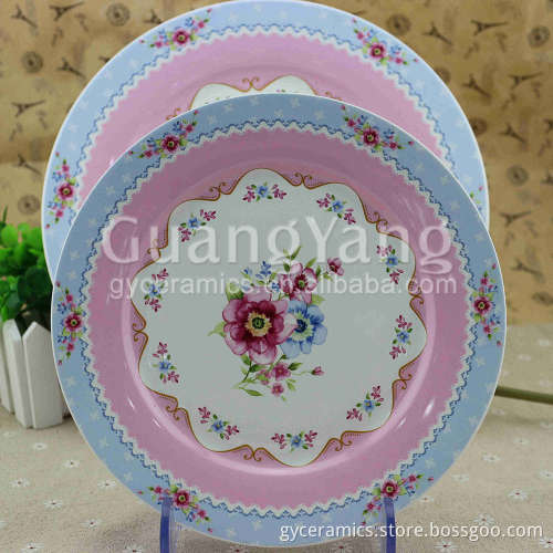 Standard Export Safety Package Porcelain Enameled Wholesale Ceramic Tapas Plates